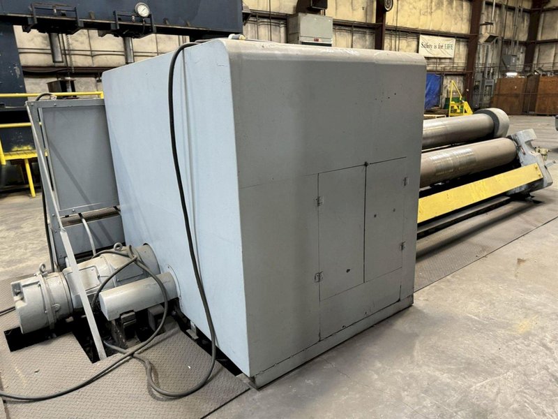10' X 3/4" BERTSCH 3 ROLL INITIAL PINCH MECHANICAL PLATE ROLL: STOCK #20476