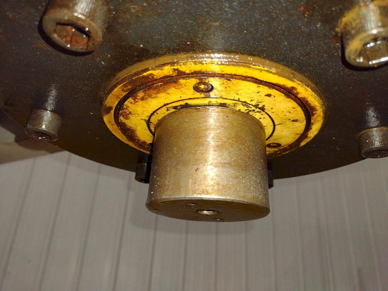 50 TON ENERPAC H-FRAME AIR OVER OIL SHOP PRESS: YOBRO #25793