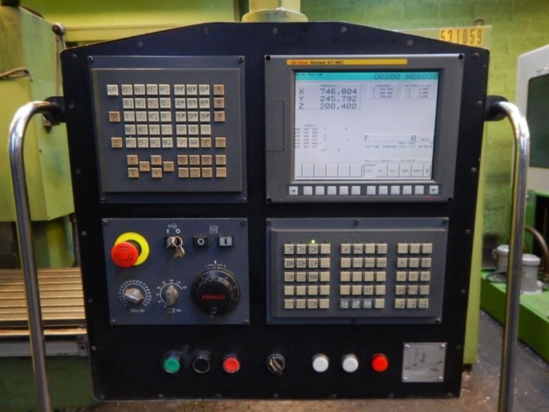 Correa B-20 - X:1500 - Y: 650 - Z: 600 mm CNC