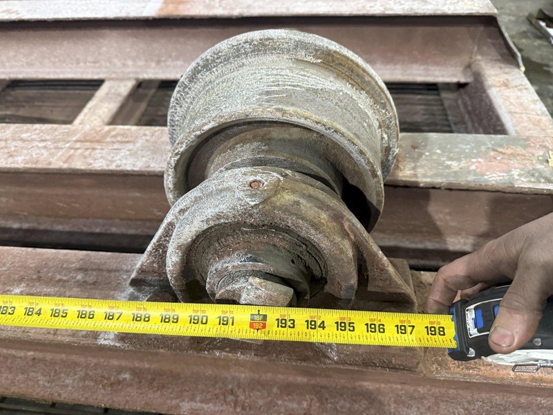 10' X 20' HEAVY DUTY STEEL TRANSFER PULL CART / RAIL CAR: YOBRO #24623