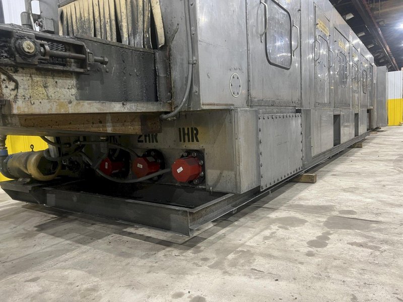 3 STAGE X 36&quot; X 18&quot; WALSH MODEL #AOE286 STEEL MESH-BELT PASS-THROUGH STAINLESS WASHER: STOCK #20166