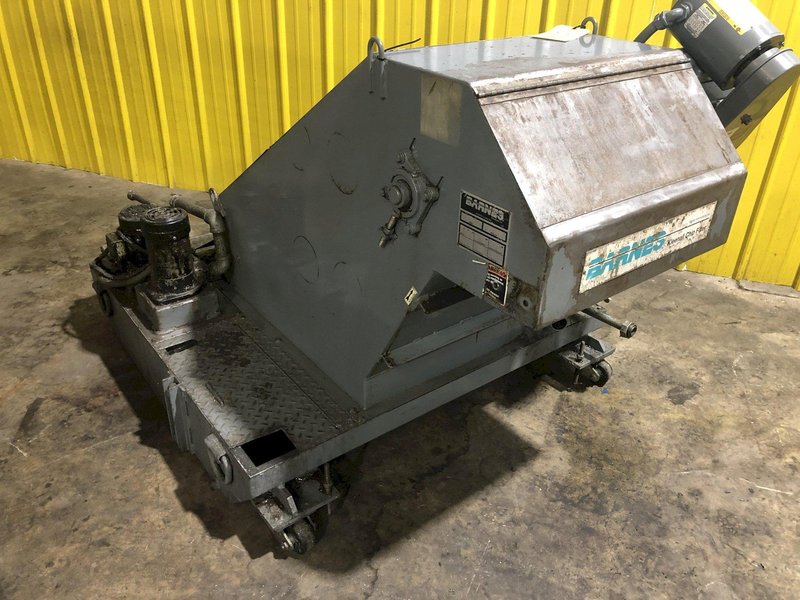 BARNES MODEL RD2-112 CHIP SEPERATOR &amp; COOLANT FILTER SYSTEM: STOCK #15722