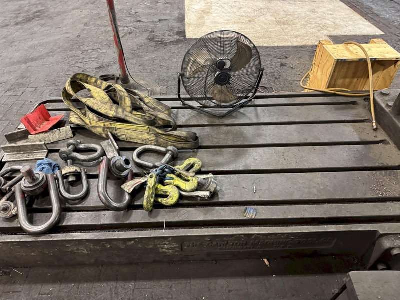 8&#039; X 19&quot; CARLTON RADIAL ARM DRILL. STOCK #1002325
