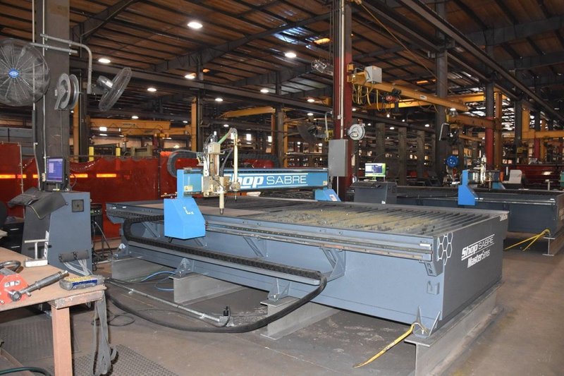 5′ x 10′ ShopSabre ShopMaster 12 CNC Plasma, 2025 – Hypertherm Powermax125, 125 Amps