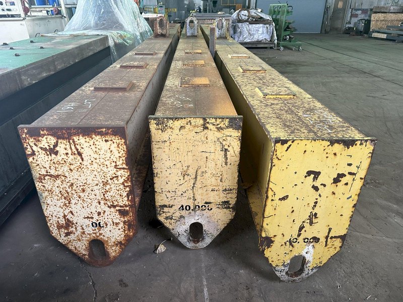 50,000 LB. X 30' CAPITAL STEEL  HEAVY DUTY SPREADER BAR / LIFTING BEAM: STOCK #19487