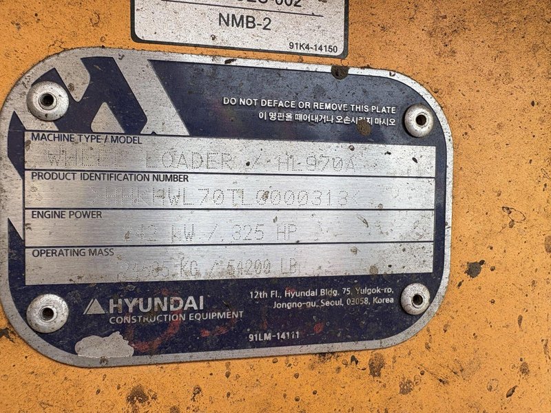 2023 Hyundai HL970A 000313