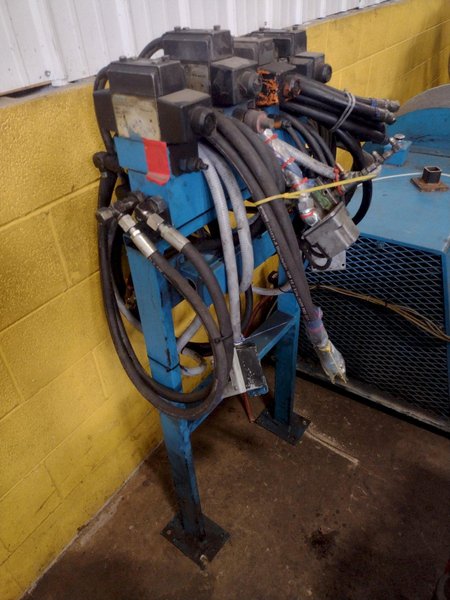 36" X 4" X 12,000 LBS YODER / STAMCO MOTORIZED SLITTING LINE STOCK #3731