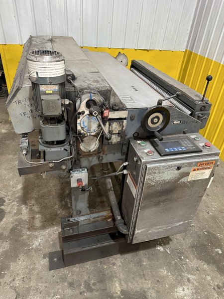 48&quot; X 18 GAUGE SCHLEBACH MODEL #MSS-1250 SLASHER (SLITTING &amp; CROSS CUTTING) SLEAR MACHINE: STOCK #19238