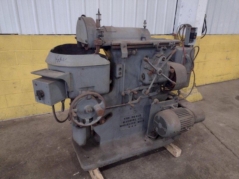 16&quot; HEALD MODEL #22 ROTARY TABLE HORIZONTAL SURFACE GRINDER:  STOCK #16243