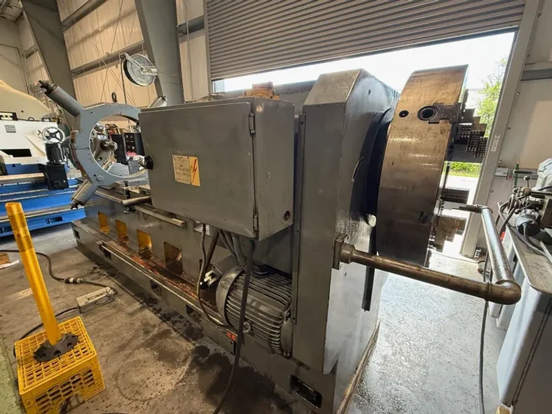 GEMINIS Republic Lagun GE-870 34”/43” x 80”cc Hollow Spindle Lathe #7631