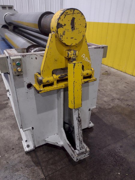 8' X 1/4" BIRMINGHAM MODEL #RH-0806 HYDRAULIC DOUBLE PINCH PLATE ROLL 2007: YOBRO #25022