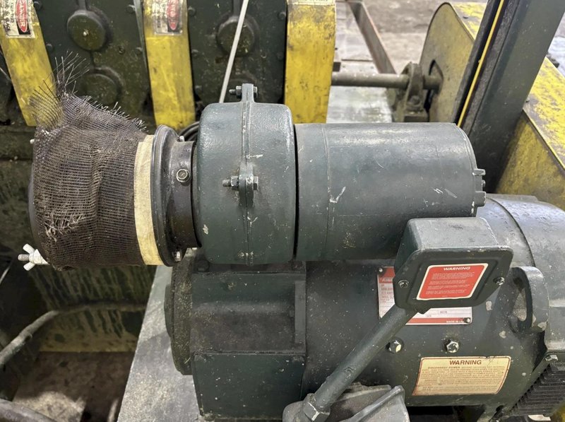 6 STAND X 2" YODER Q-150 U JOINT DRIVE-RAFTED ROLLFORMER, W/ 7 RAFTS &amp; 42 STANDS. STOCK # 0771226