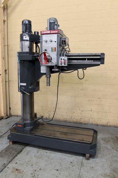 4&#039; X 12&#039; CLAUSING COLCHESTER RADIAL DRILL: STOCK #68335