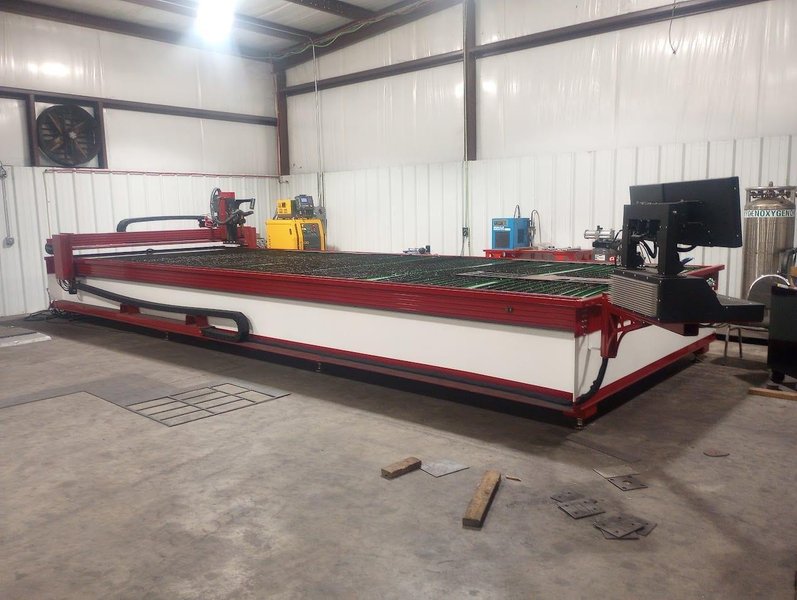 8′ x 25′ GenX CNC Plasma, 2024 – 400 amp Kjellberg Power supply