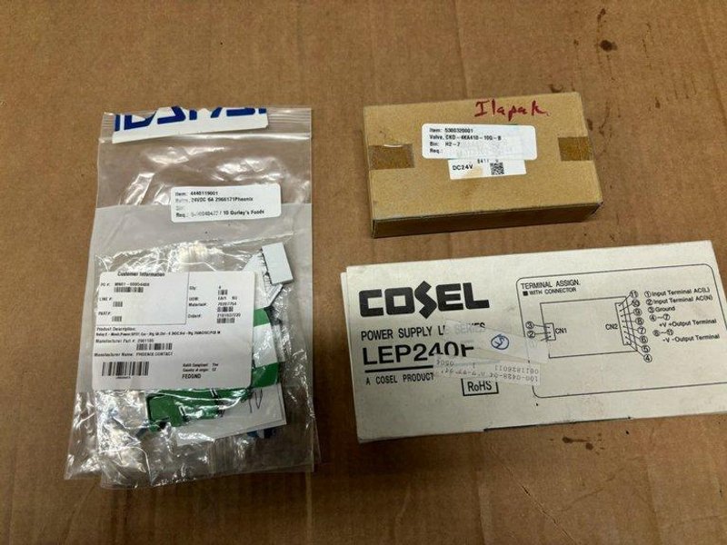 Ilapak VT 1000 Vegatronic 500 VFFS Bagger Only, 2004 – Includes Spare Wear Parts