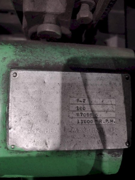 16&quot; HEALD MODEL #271 HYDRAULIC TOOLROOM INTERNAL ID GRINDER: YOBRO #24522