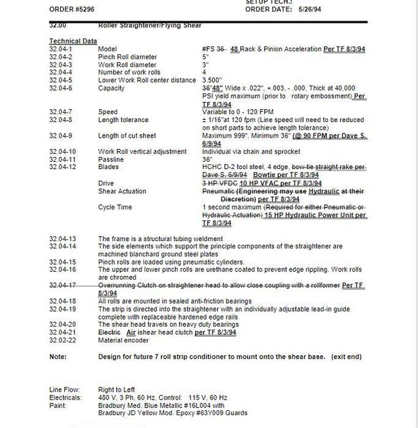 R PANEL AND PBR PANEL PRODUCTION LINE. STOCK #0310823.