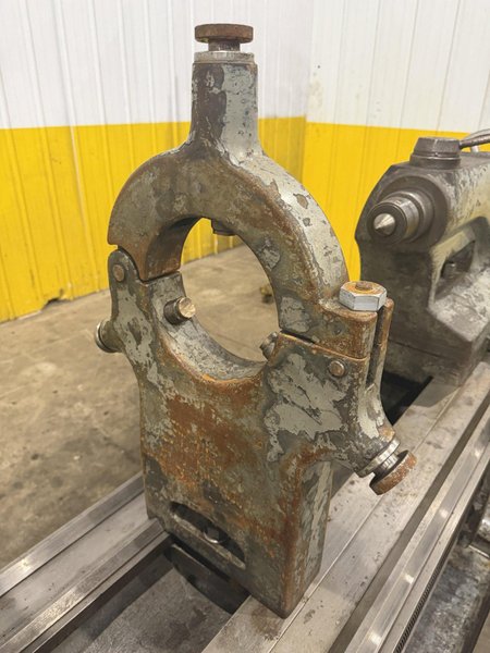 32"/46" X 144" MEUSER GAP BED ENGINE LATHE 3-1/8" HOLE: YOBRO #25908