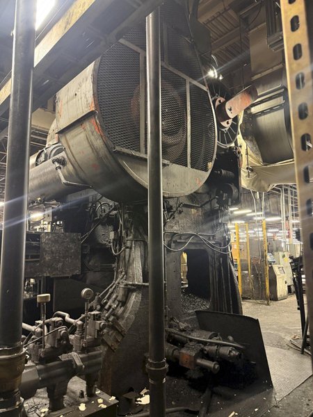 1600 TON AJAX FORGING PRESS, NEW IN 1978, 12" STROKE: YOBRO #24242