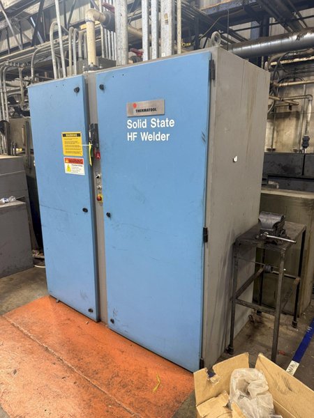 250 KW THERMATOOL MODEL #CF14-1506460 SOLID STATE HF WELDER SYSTEM, THERMAVIEW CONTROLS: YOBRO #24318