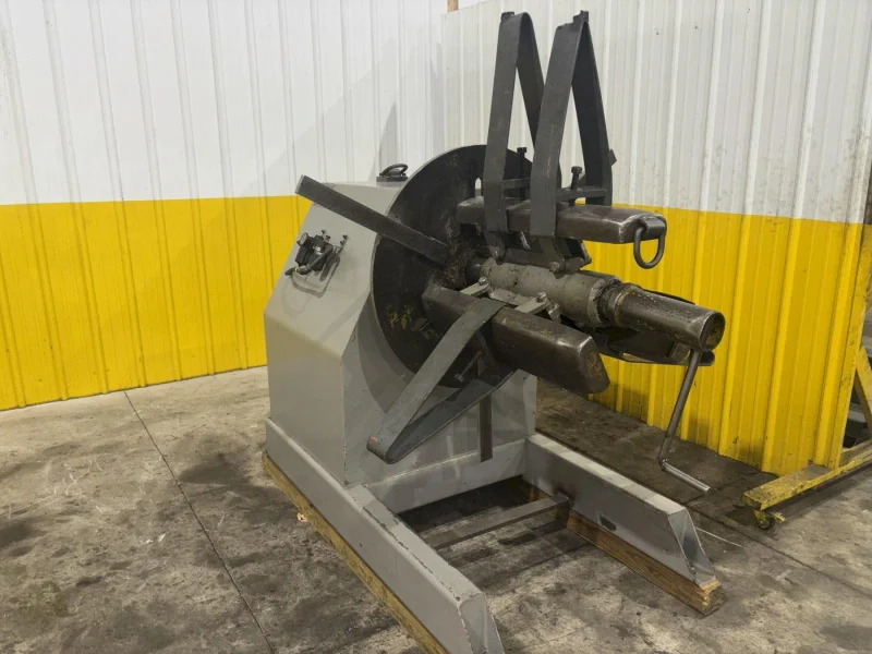 6,000 LB X 24&quot; AMERICAN STEEL LINE NO. 1000 UNCOILER. STOCK # 0991925