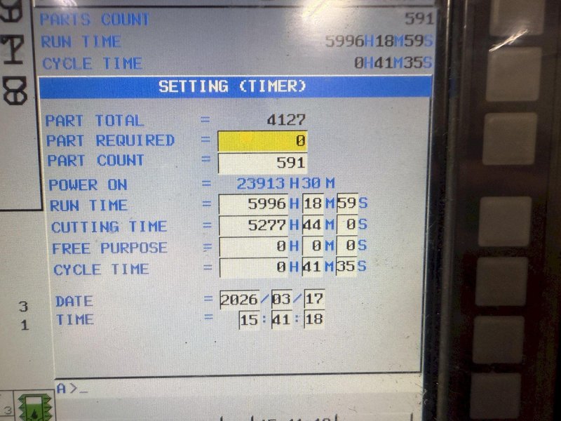 Used Doosan DNM 5700 CNC Vertical Machining Center For Sale 2017