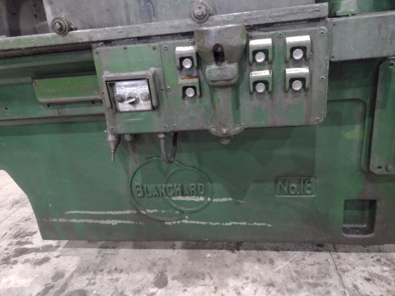 36” X 35 HP BLANCHARD MODEL #18 ROTARY SURFACE GRINDER: STOCK #21240