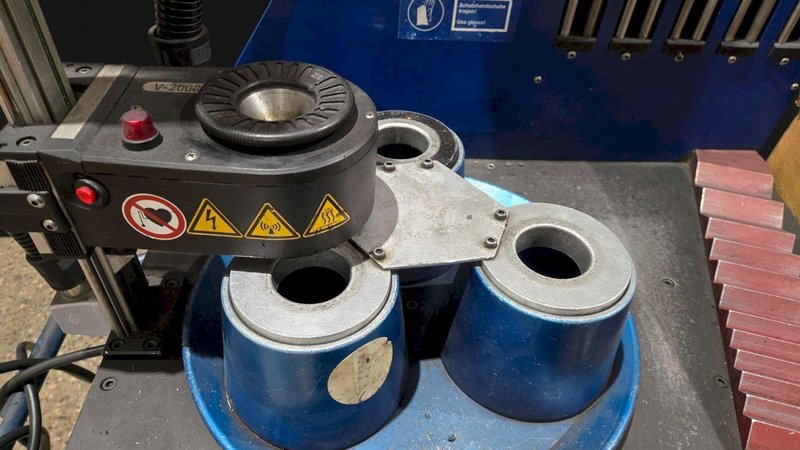 HAIMER SHRINK FIT TOOL HOLDER/PRESETTER STATION W/ CART USED