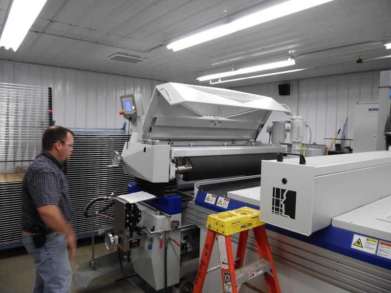 Burkle TRUV-1300 Roll Coater, 2012