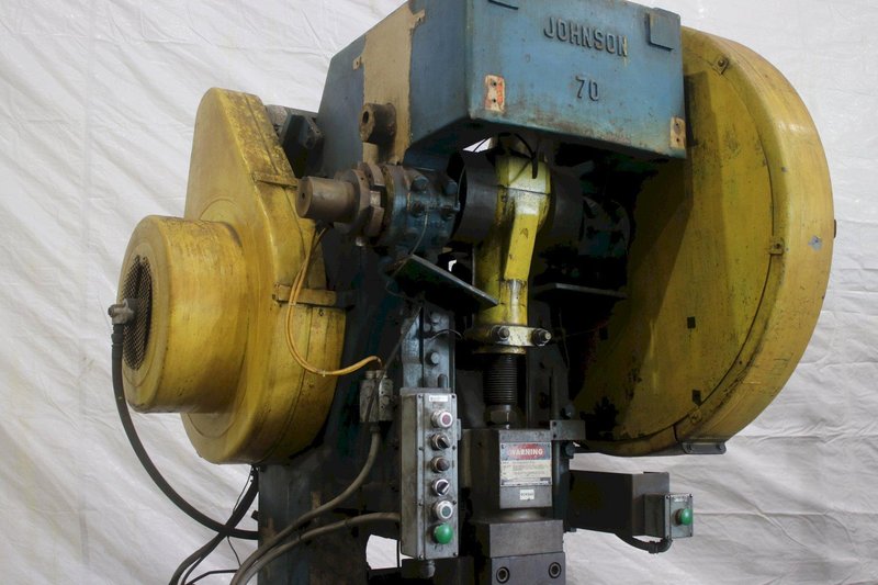 70 TON JOHNSON MODEL # 70 OBI PRESS: STOCK # 74096