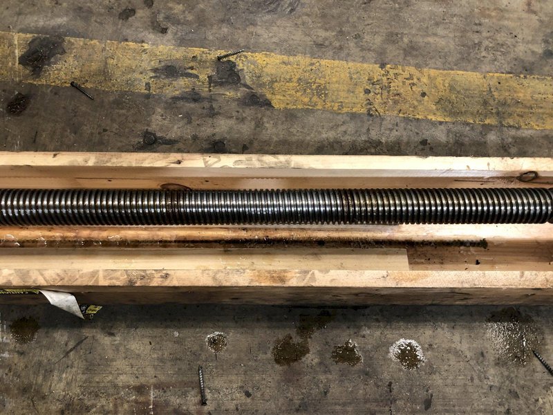 95-1/2&quot; X 1-1/8&quot; BALL SCREW: STOCK #14303