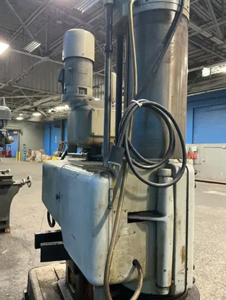YOSHIDA 12” X 4 1/2’ RADIAL DRILL PRESS  -  YR5-130