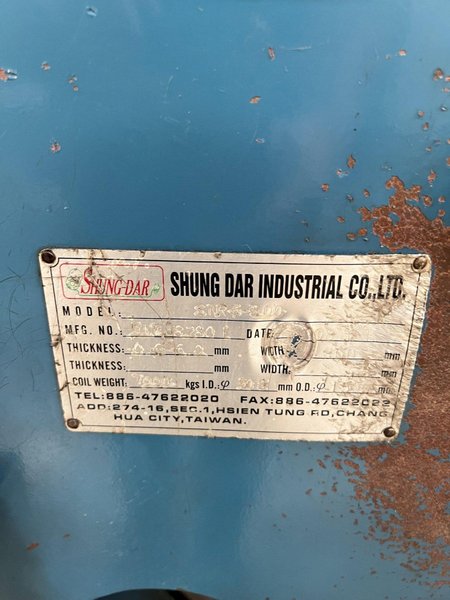 14000 LB X 32&quot; X .240&quot; SHUNG DAR SERVO FEEDLINE