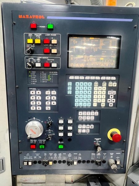 2500 WATT MAZAK SUPERTURBO X-48 MKII CNC LASER CUTTING MACHINE