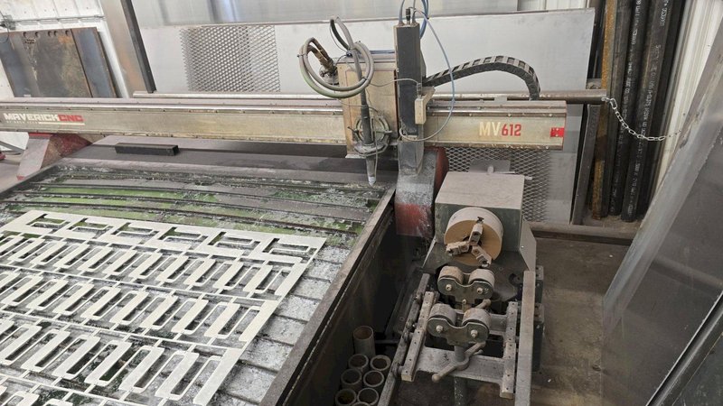 6′ x 12′ Maverick MV 612 CNC Plasma Table, 2022 – Hypertherm Powermax85 Sync