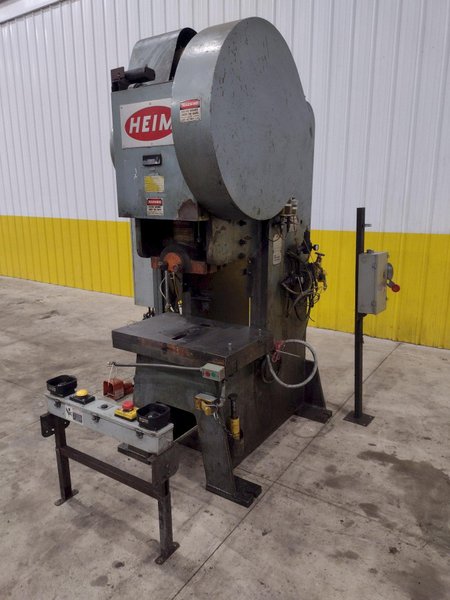 70 TON HEIM MODEL #7G GAP FRAME PUNCH PRESS, 5" STROKE: STOCK #22126
