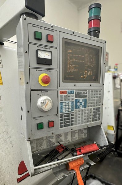 Haas SL30 CNC Turning Center Year 2000 10" 3 Jaw Chuck Chip Auger Chucker (No Tail Stock)