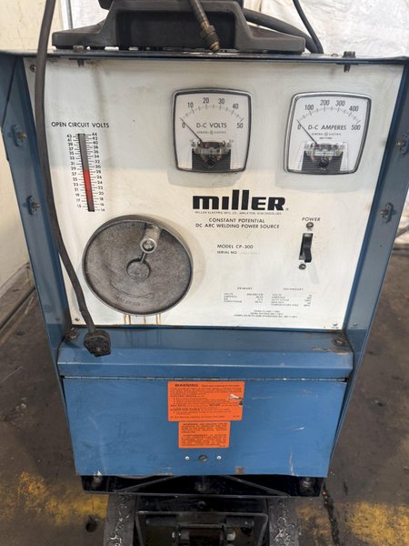 MILLER CP-300 CONSTANT POTENTIAL DC ARC WELDING POWER SOURCE. STOCK # 0430426