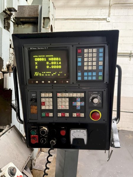 GIDDINGS &amp; LEWIS VERTICAL TURRET LATHE. STOCK # 0546626