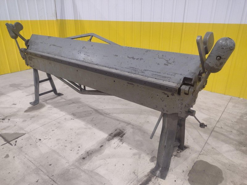8' X 18 GAUGE CHICAGO DREIS &amp; KRUMP MODEL #818 MANUAL  HAND APRON BRAKE: STOCK #20395