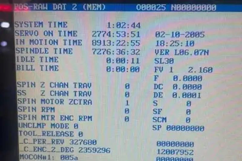 2005 HAAS SL-30T | CNC &amp; N/C Controls