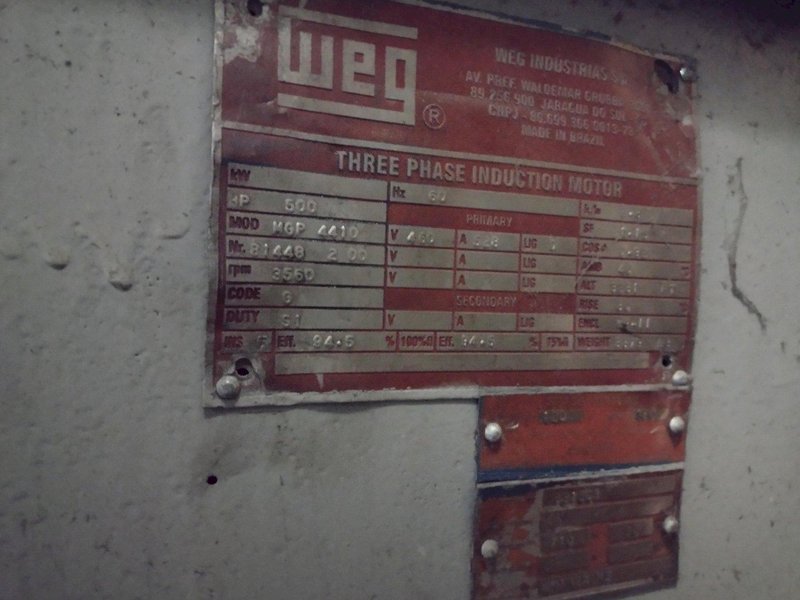 500 HP INGERSOLL RAND CENTAC CENTRIFUGAL AIR COMPRESSOR: YOBRO #24733