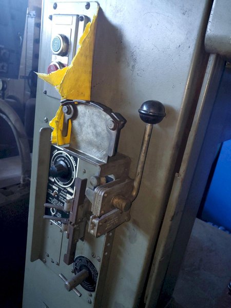 GROB VERTICAL BANDSAW. STOCK #0744022.