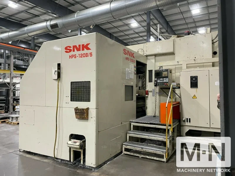 SNK HPS-120B/5 High-Speed Horizontal 5-Axis CNC Profiler [2002]