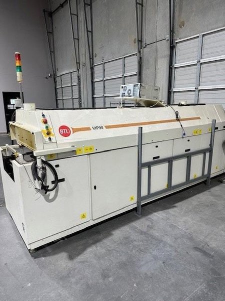 BTU VIP-98A ReFlow Oven, 2001 – New Home Ready