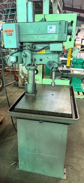 20&quot; Clausing Single Spindle Drill, V-Speed 150-2000 RPM, 24&quot; x 40&quot; Tbl., 3 MT, 1.5 HP