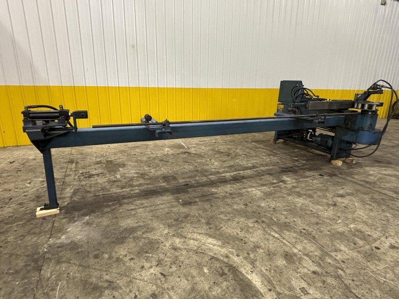 2&quot; WALLACE MODEL #1002 PROGRAMMABLE HYDRAULIC PIPE &amp; TUBE BENDER: STOCK #23183