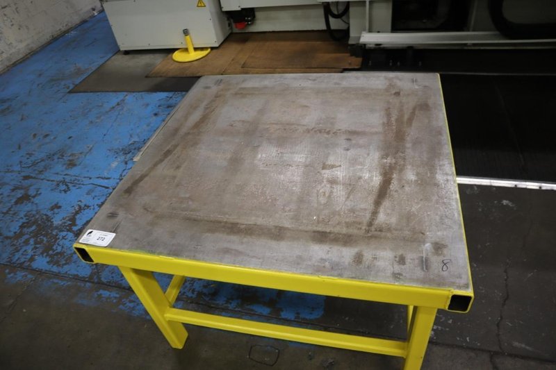Steel Table Heavy Duty 42"x42"x28"- Auction Item