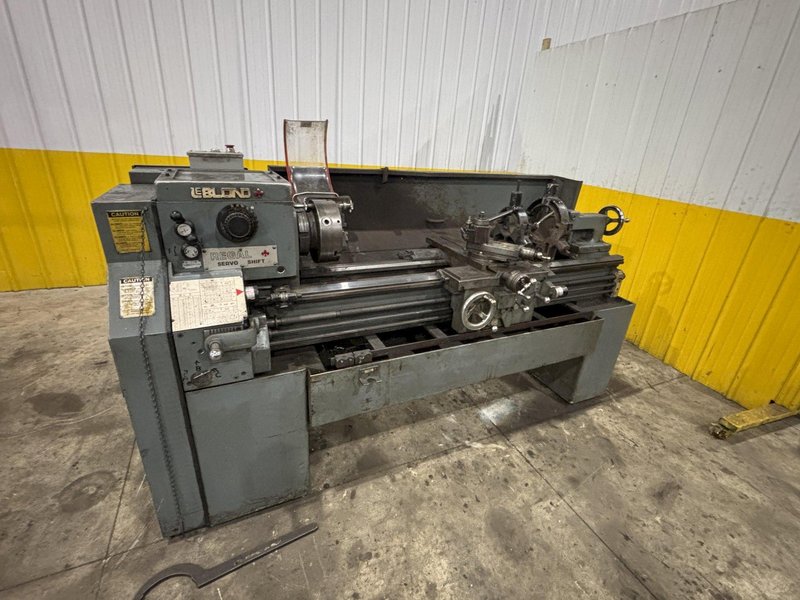 15" X 54" LEBLOND REGAL MODEL 13C SERVO SHIFT GEARED HEAD ENGINE LATHE METRIC &amp; 2.25" HOLE: STOCK #23489