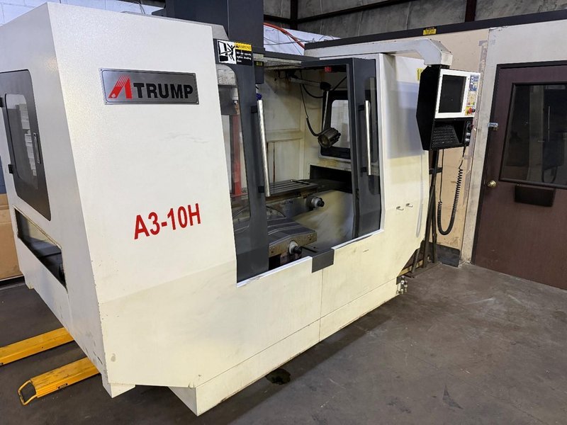 ATRUMP MODEL #A3-10H VERTICAL CNC MACHINING CENTER: YOBRO #25040